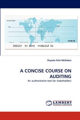 A Concise Course on Auditing (Paperback)