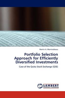 Portfolio Selection Approach for Efficiently Diversified Investments (Paperback)