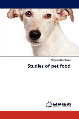 Studies of Pet Food (Paperback)