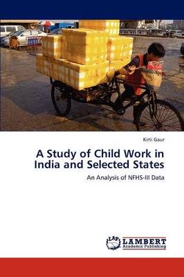 A Study of Child Work in India and Selected States (Paperback)