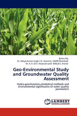 Geo-Environmental Study and Groundwater Quality Assessment (Paperback)
