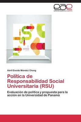 Politica de Responsabilidad Social Universitaria (Rsu) (Paperback)