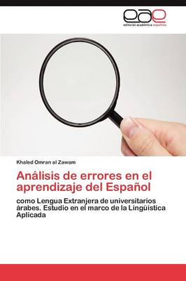 Analisis de Errores En El Aprendizaje del Espanol (Paperback)
