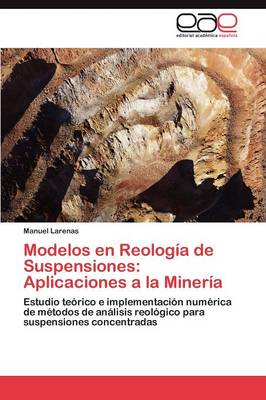 Modelos En Reologia de Suspensiones: Aplicaciones a la Mineria (Paperback)