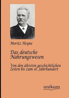 Das Deutsche Nahrungswesen (Paperback)