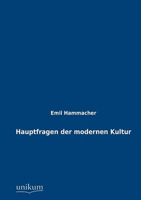 Hauptfragen Der Modernen Kultur (Paperback)
