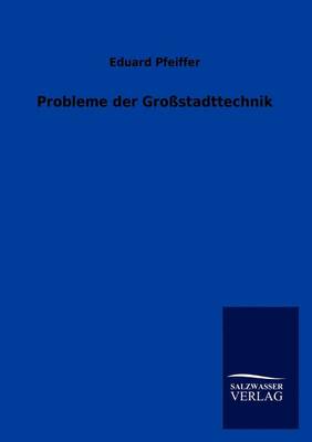 Probleme Der Gro Stadttechnik (Paperback)
