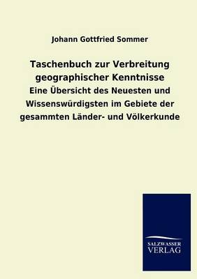 Taschenbuch Zur Verbreitung Geographischer Kenntnisse (Paperback)