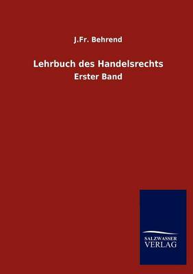 Lehrbuch Des Handelsrechts (Paperback)