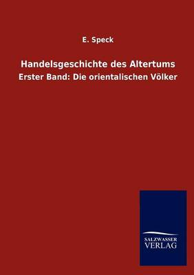 Handelsgeschichte Des Altertums (Paperback)