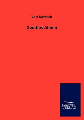Goethes Ahnen (Paperback)
