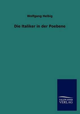 Die Italiker in Der Poebene (Paperback)