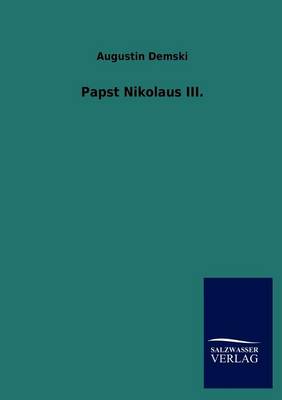 Papst Nikolaus III. (Paperback)