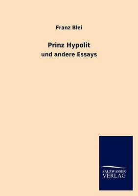 Prinz Hypolit (Paperback)