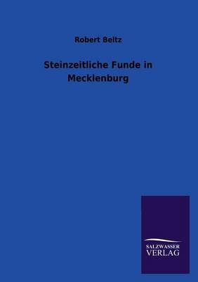 Steinzeitliche Funde in Mecklenburg (Paperback)