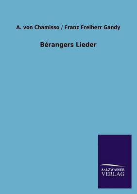 Berangers Lieder (Paperback)