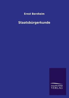 Staatsb rgerkunde (Paperback)