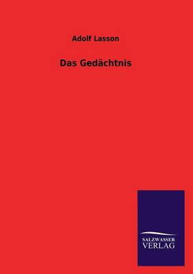 Das Gedachtnis (Paperback)