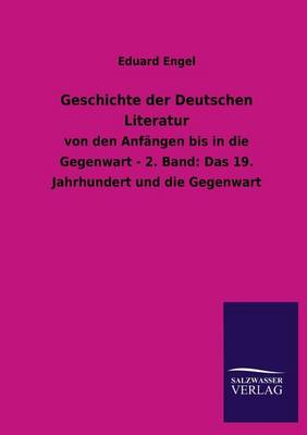 Geschichte Der Deutschen Literatur (Paperback)