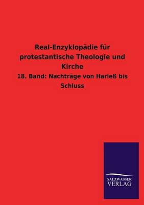 Real-Enzyklopadie Fur Protestantische Theologie Und Kirche (Paperback)