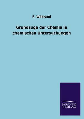 Grundzuge Der Chemie in Chemischen Untersuchungen (Paperback)