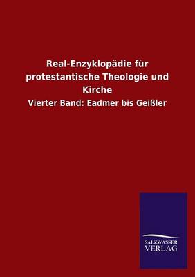 Real-Enzyklopadie Fur Protestantische Theologie Und Kirche (Paperback)