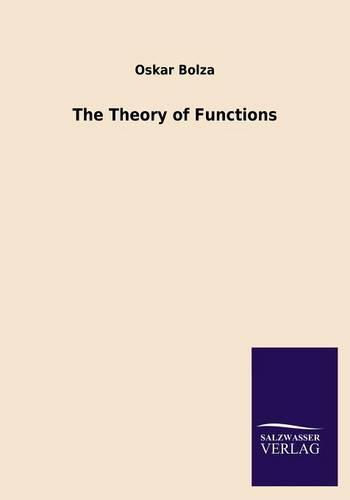 The Theory of Functions (Paperback)