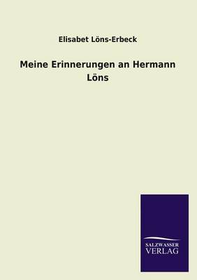 Meine Erinnerungen an Hermann Lons (Paperback)