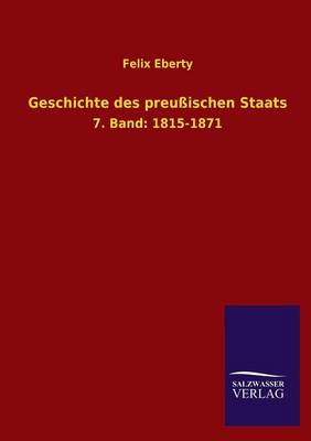 Geschichte Des Preussischen Staats (Paperback)