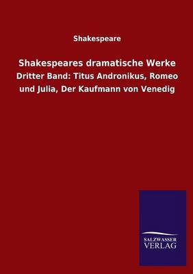 Shakespeares Dramatische Werke (Paperback)