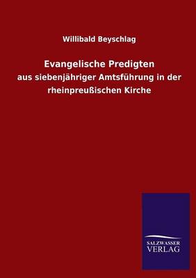 Evangelische Predigten (Paperback)
