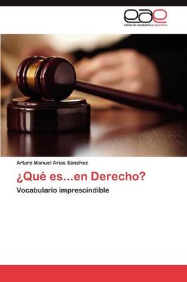 Que Es...En Derecho? (Paperback)