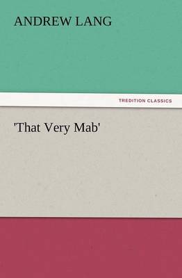 'That Very Mab' (Paperback)