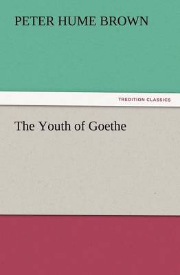 The Youth of Goethe (Paperback)