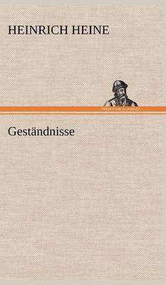 Gestandnisse (Hardback)