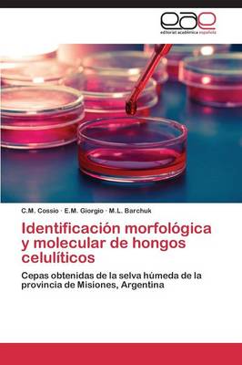 Identificacion Morfologica y Molecular de Hongos Celuliticos (Paperback)