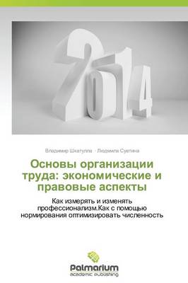 Osnovy Organizatsii Truda: Ekonomicheskie I Pravovye Aspekty (Paperback)