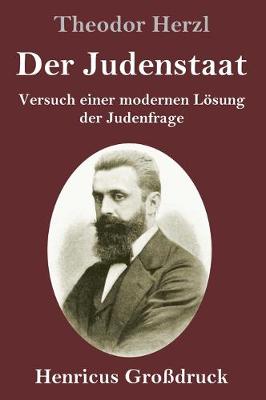 Der Judenstaat Grossdruck By Theodor Herzl Waterstones