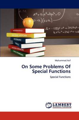 On Some Problems of Special Functions (Paperback)