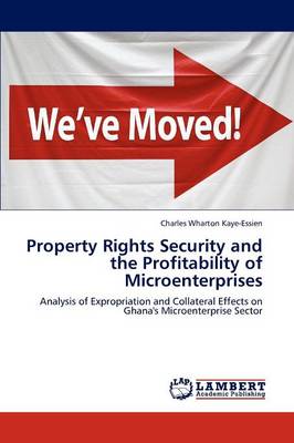 Property Rights Security and the Profitability of Microenterprises (Paperback)