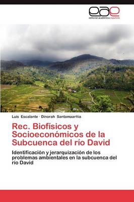 Rec. Biofisicos y Socioeconomicos de la Subcuenca del Rio David (Paperback)