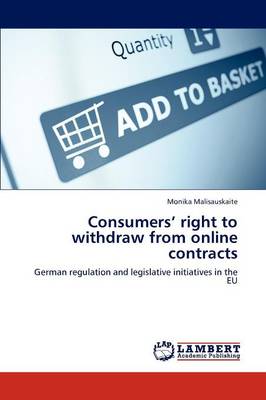 Consumers' Right to Withdraw from Online Contracts (Paperback)