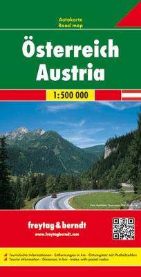 Austria 2015 (Sheet map, folded)