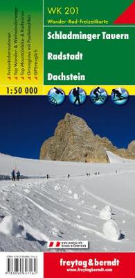 Schladminger Tauern, Radstadt, Dachstein 2017 (Sheet map, folded)