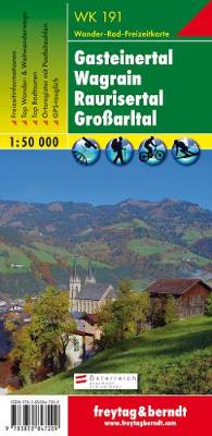 Gasteiner Tal - Wagrain - Raurisertal - Grosarltal Hiking + Leisure Map 1:50 000 (Sheet map, folded)