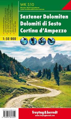 Sextener Dolomiten - Cortina d'Ampezzo: FBW.WKS.10 - Hiking Maps of the South Tyrol (Sheet map, folded)