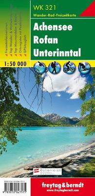 Achensee - Rofan - Unterinntal Hiking + Leisure Map 1:50 000 (Sheet map, folded)