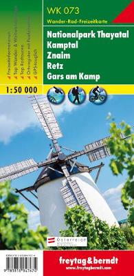 National Park Thayatal - Kamptal - Znaim - Retz - Gars a. Kamp Hiking + Leisure Map 1:50 000 (Sheet map, folded)