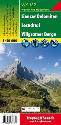 Lienzer Dolomiten, Lesachtal GPS: Lienzer Dolomiten (Lienz Dolomites), Lesachtal: FBW.WK182 - Hiking Maps of the Austrian Alps (Sheet map, folded)