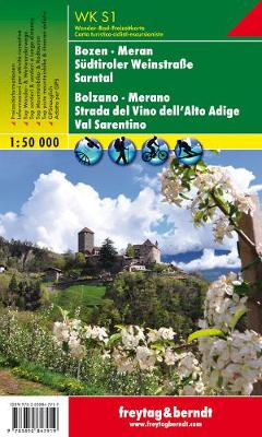 Bozen, Meran - Sudtiroler Weinstrasse - Sarntal GPS: FBW.WKS.01 - Hiking Maps of the South Tyrol (Sheet map, folded)